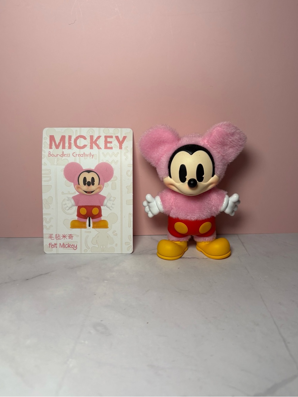 🐭 POP MART Boundless Creativity Felt Mickey Figure